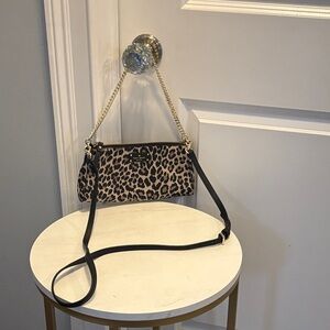 Kate Spade Leopard Print Chain Shoulder Bag
